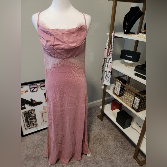 For Love & Lemons Ruby Midi Slip NWT - Picture 4 of 9